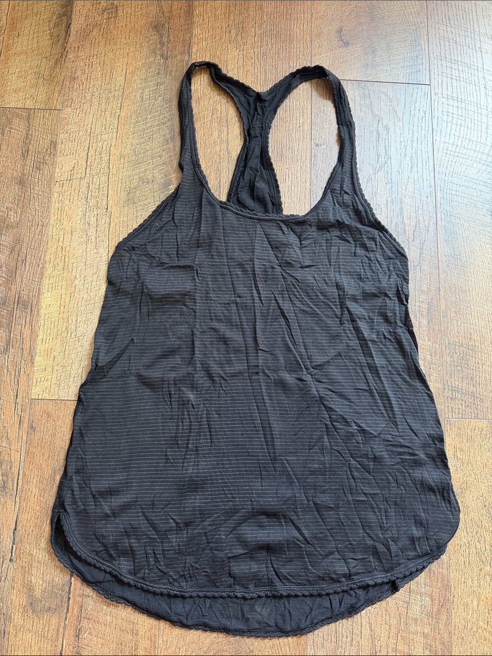 lululemon athletica Black Racerback Tank